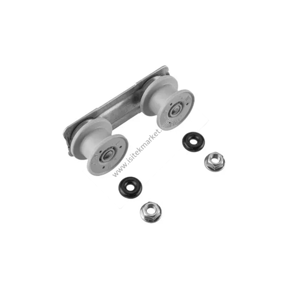 BULAŞIK MAKİNESİNİN ÜST RAFI İÇİN RULOLAR OLAN KILAVUZ RAY BOSCH 00056247