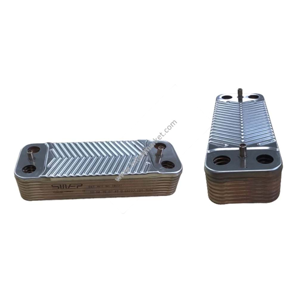 PLAKALI EŞANJÖR SWEP XSW2071606 -166mm-16PL-DALGALI GLW 0020025256