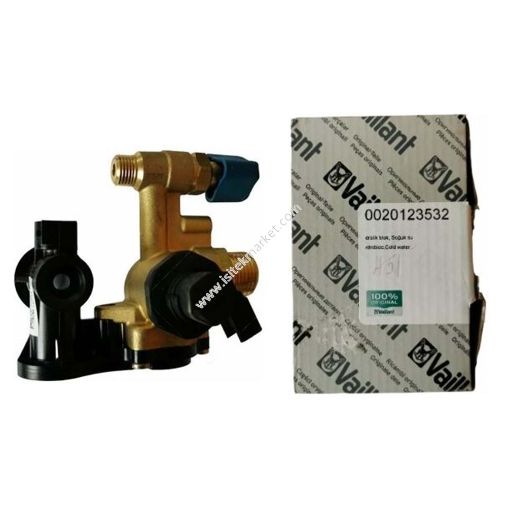 VANA GÖVDESİ VAILLANT 0020123532 SU GRUBU