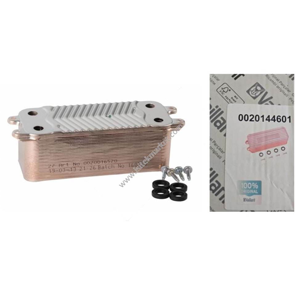 PLAKALI EŞANJÖR VAI TURBOTEK 28 PLK 0020144601