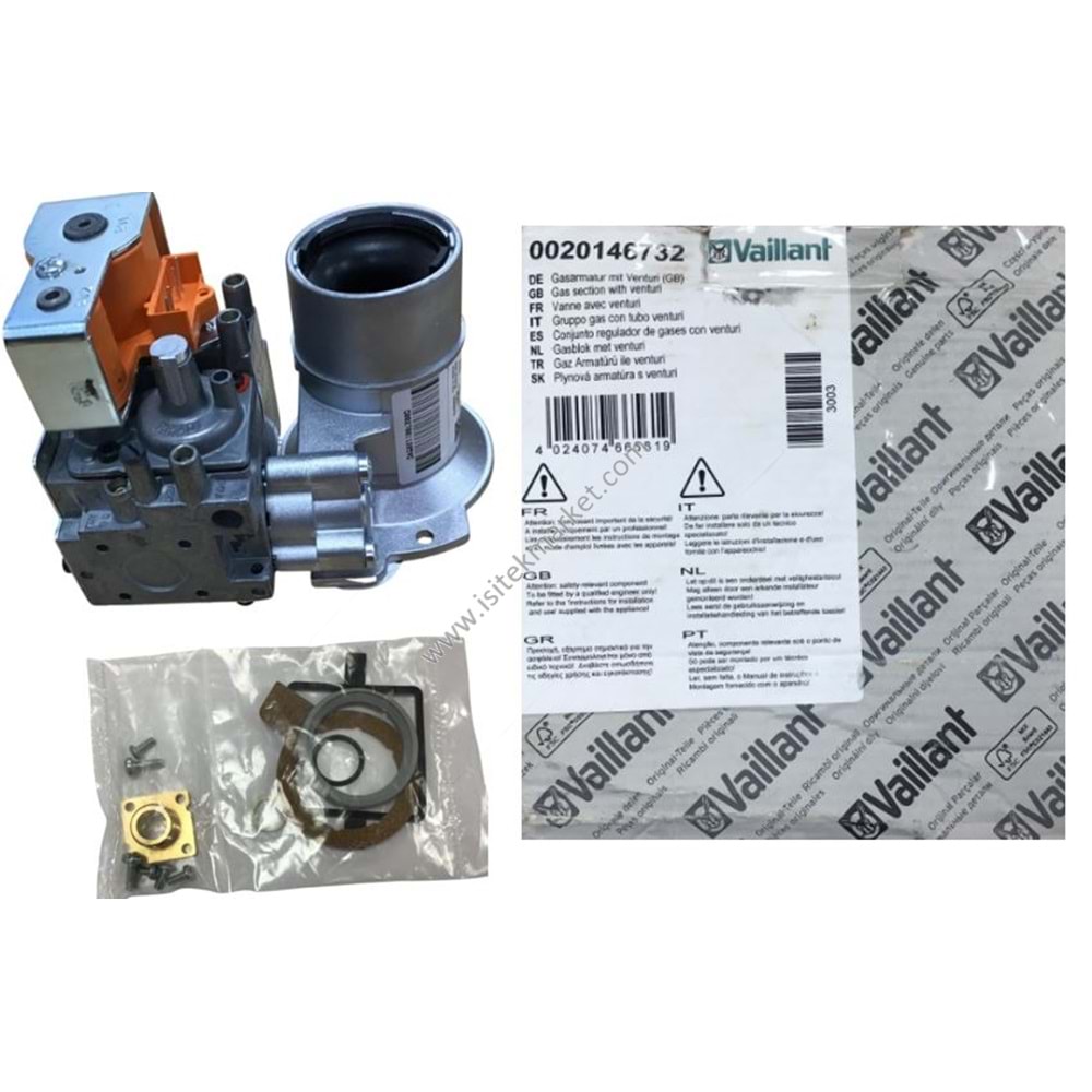 GAZ VALFİ SIT 898004 848 SIGMA VAI 0020146732 ECOTEC PRO 28