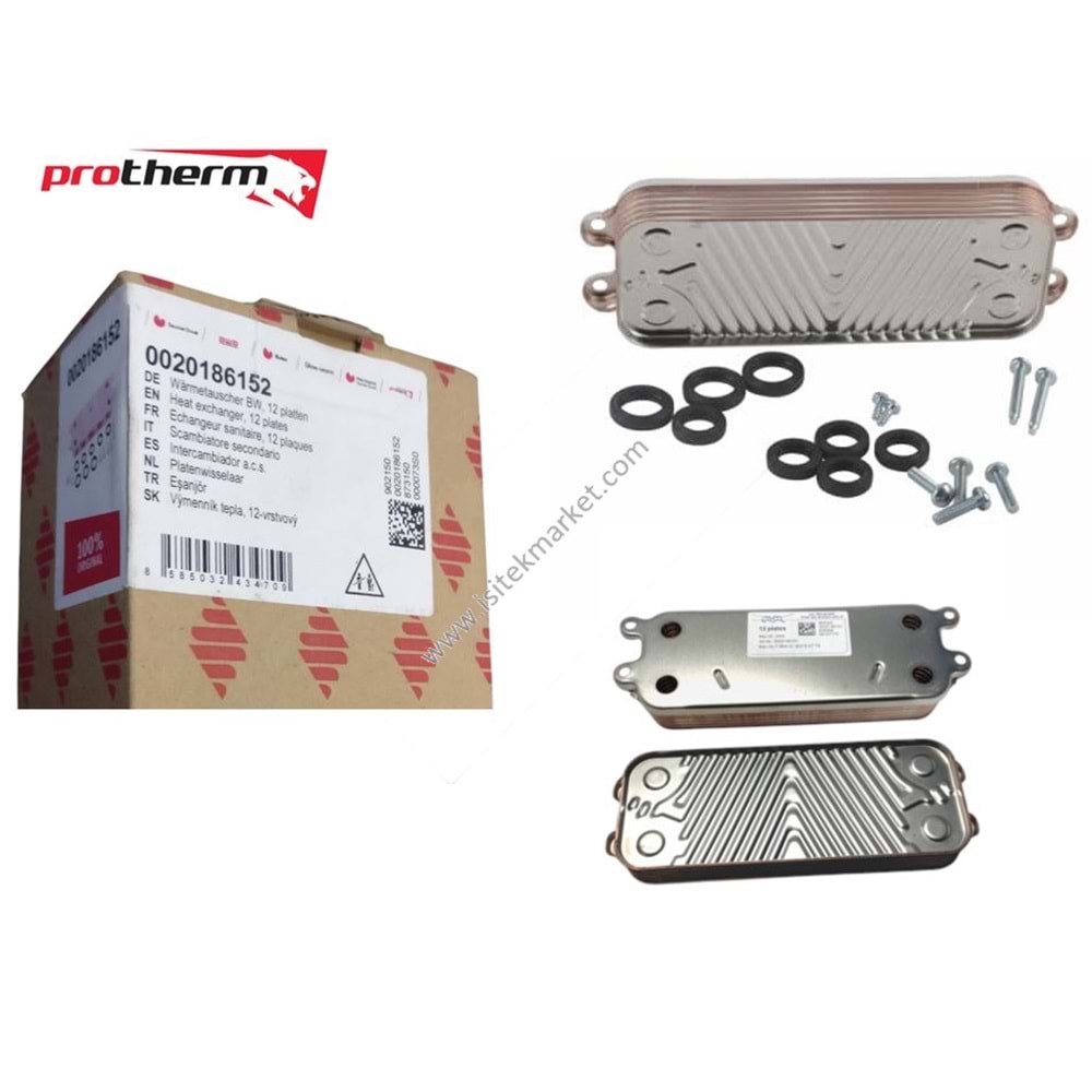 PLAKALI EŞANJÖR ALFA LAVAL 12PL PRTH 0020186152