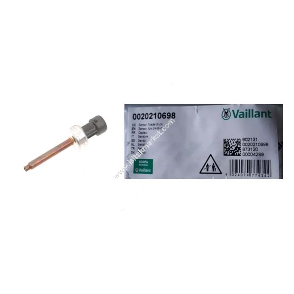 ISI POMPASI DÜŞÜK BASINÇ SENSÖRÜ VAILLANT 0020210698 FLEXOTHERM VWF VWL