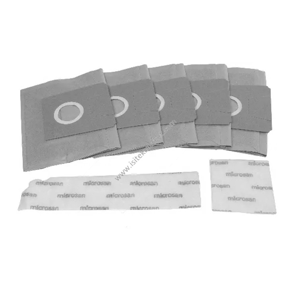 TOZ TORBASI SETI (5 KIŞI) TIP E/F/D BBZ52AFEFD + VC BOSCH İÇIN 2 FILTRE 00461408