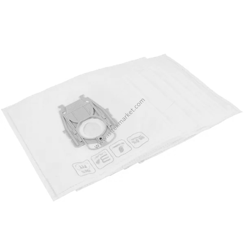 VACUUM CLEANER BAG SET UYUMLU MARKA BOSCH, SİEMENS 00468264 TYPE P (5 PCS.) MİCROFİBER