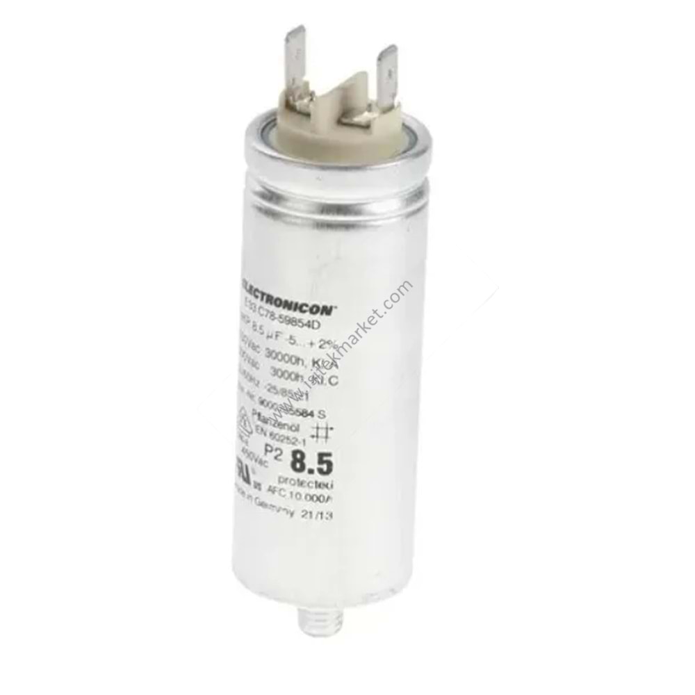 BOSCH 00610150 ÇAMAŞIR KURUTMA MAKİNESİ KONDANSATÖR 8.5UF 380V