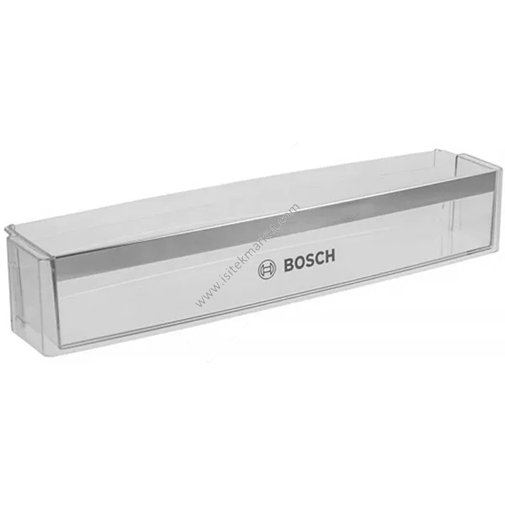 BOSCH BUZDOLABI KAPISI ŞİŞE RAFI LOGOLU 00654424 570X125MM