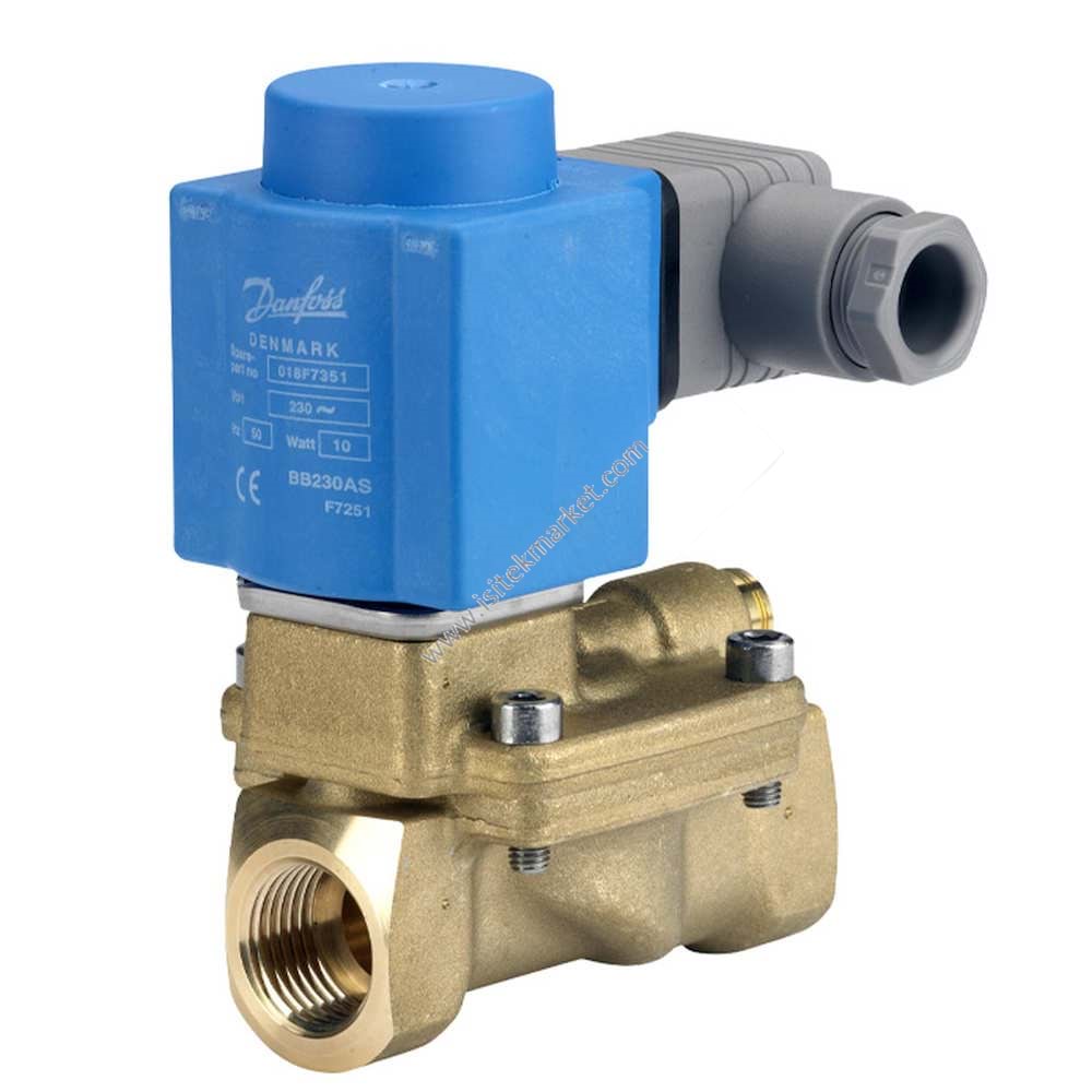 SOLENOID VALF DANFOSS 032U865132 EV224B 1-2¨ N.A. SOL.VALF GOVDE