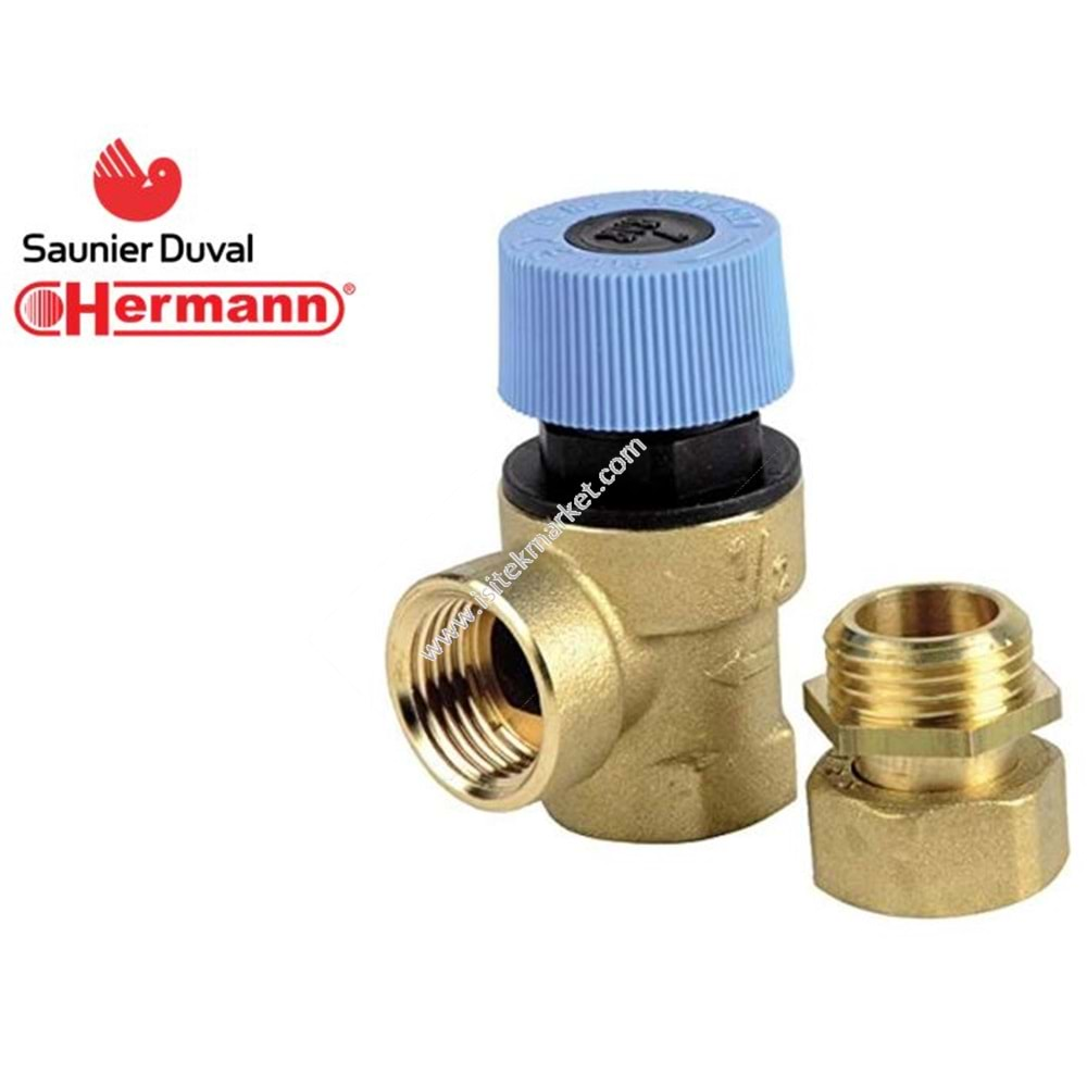 7 BAR EMNİYET VENTİLİ KRAMER DİŞİ 1/2 SAUNIER DUVAL 05602900 THELIA TWIN/ THEMIS TWIN