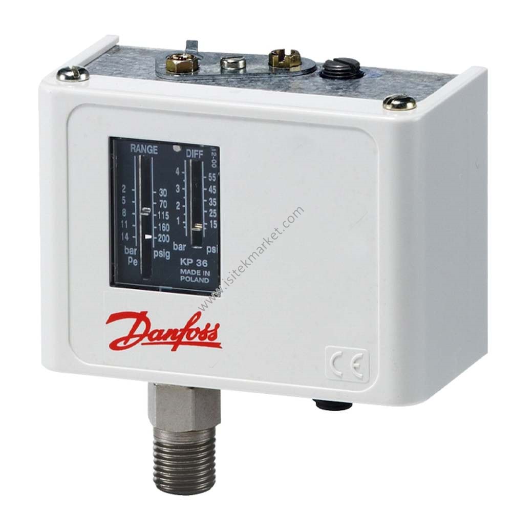 BASINC ANAHTARI DANFOSS 060-216366 KP34 (0-1 BAR) PRESOSTAT