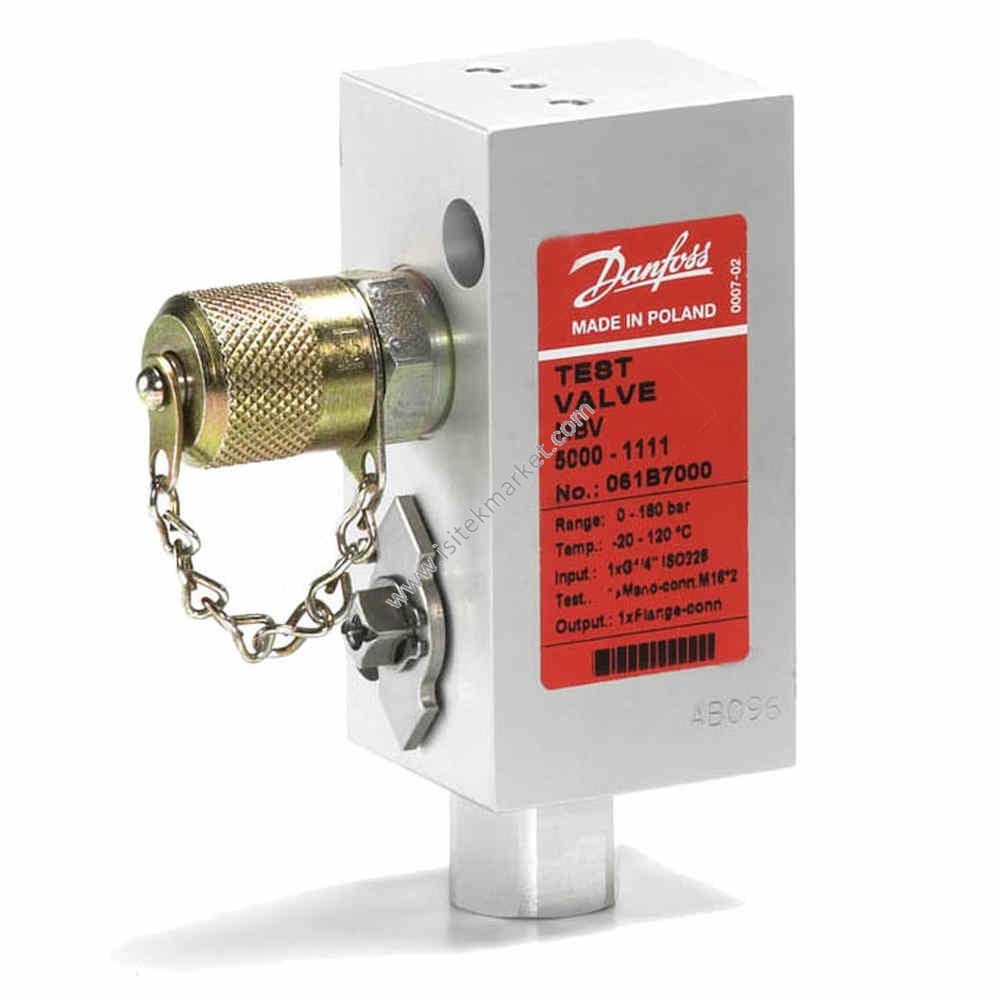 BASINC TRANSMITTER DANFOSS 061B7000 MBV 5000 TEST VALFI