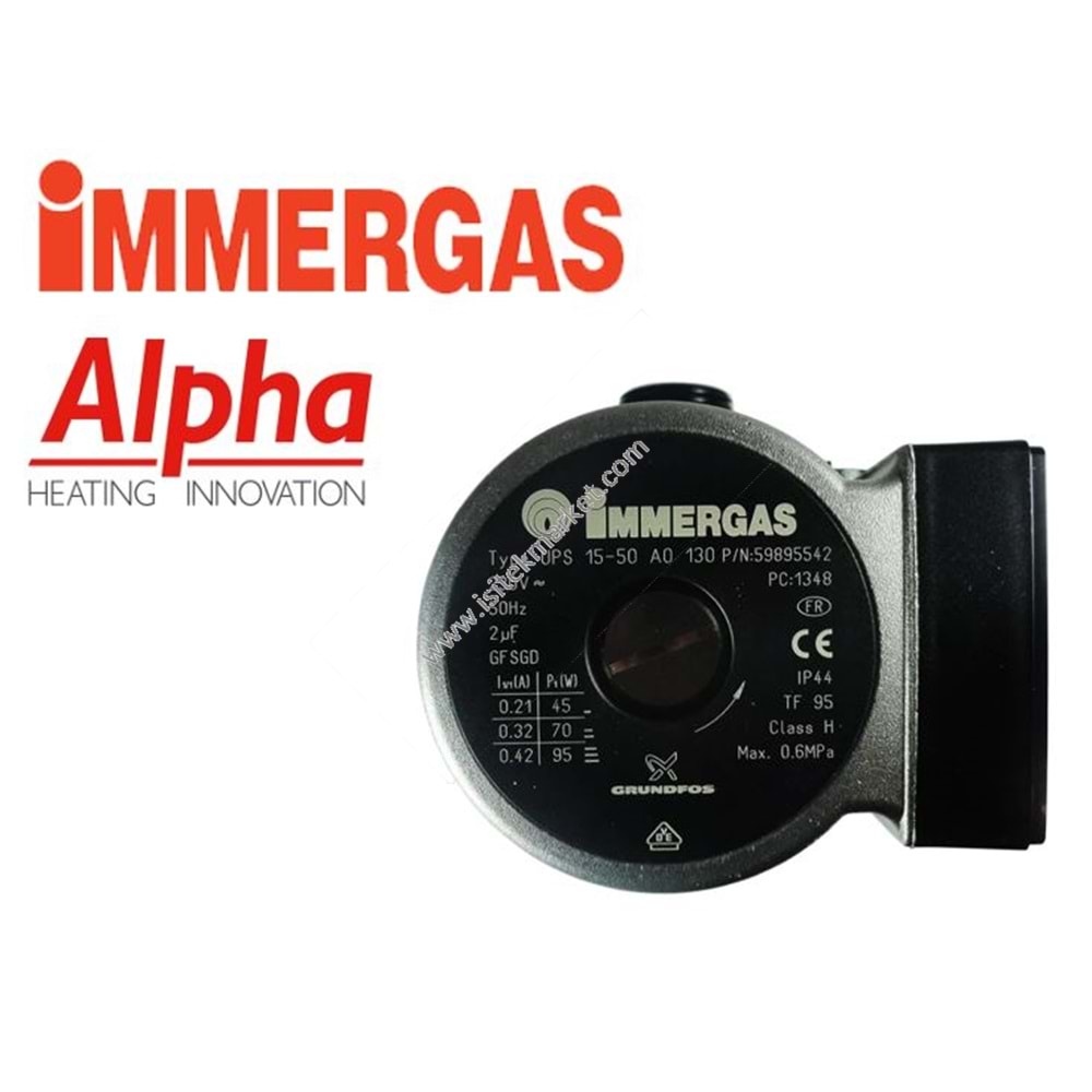 POMPA GRUNDFOS IMG ALPHA 1.012931 EOLO 21 MAIOR NIKE 21 MAIOR