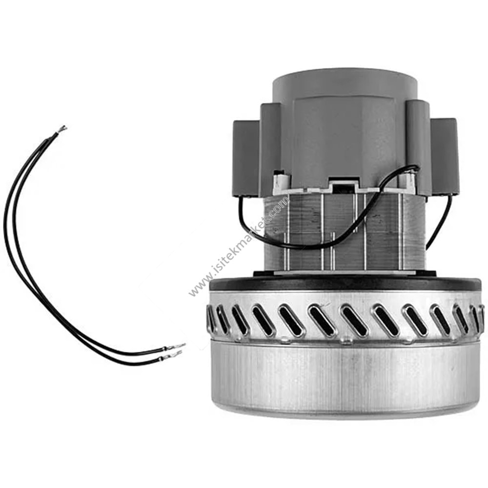 YAŞ TEMİZLİK İÇİN ELEKTRİKLİ SÜPÜRGE MOTORU 11ME06 MPM-B AMETEK D=144/80 MM H=69/175 MM 1200 W