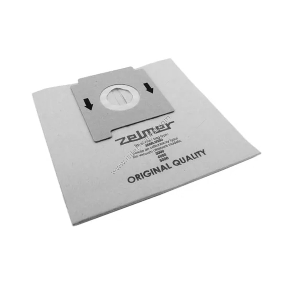 ZELMER TOZ SÜPÜRGESI İÇIN KAĞIT TOZ TORBASI SETI \ BOSCH 3000.0050 12002889