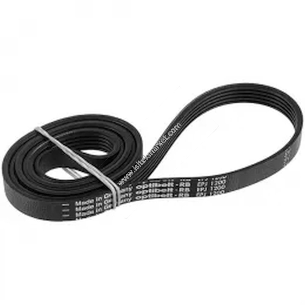 BELT FOR WASHING MACHINE 1200J5EL OPTIBELT 1200J5 EPJ BLACK