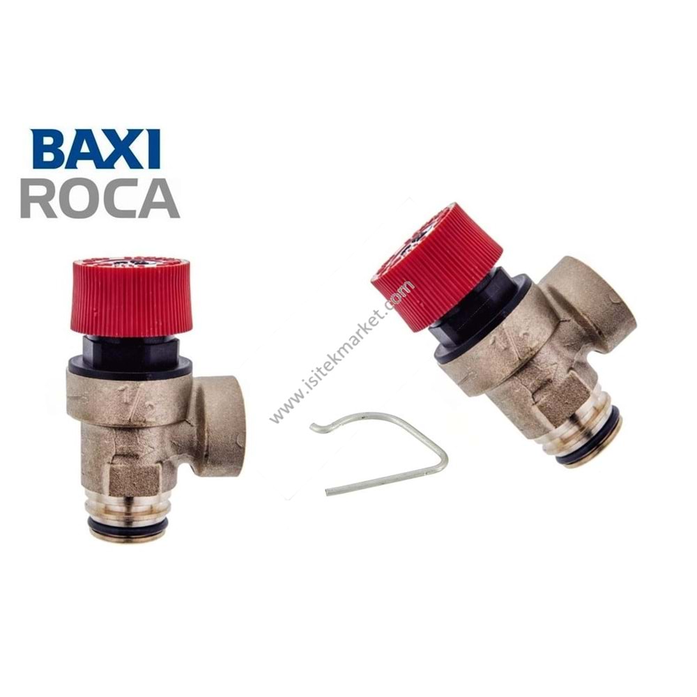 EMNİYET VENTİLİ 3 BAR NOVASFER BX ROCA 122450080 LAURA