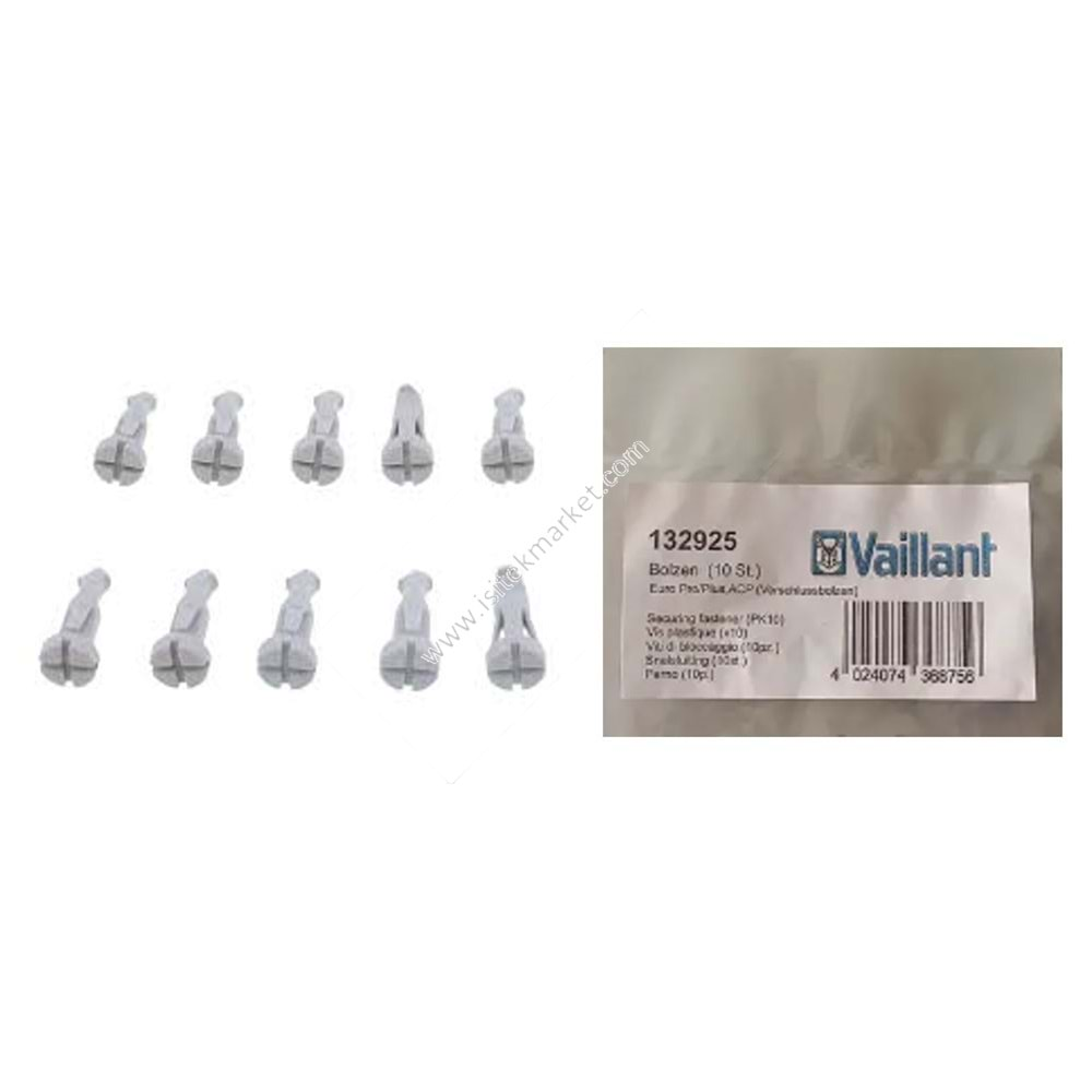 SABITLEME PIMLERİ VAILLANT 132925 MAX 27 MM 10 ADET