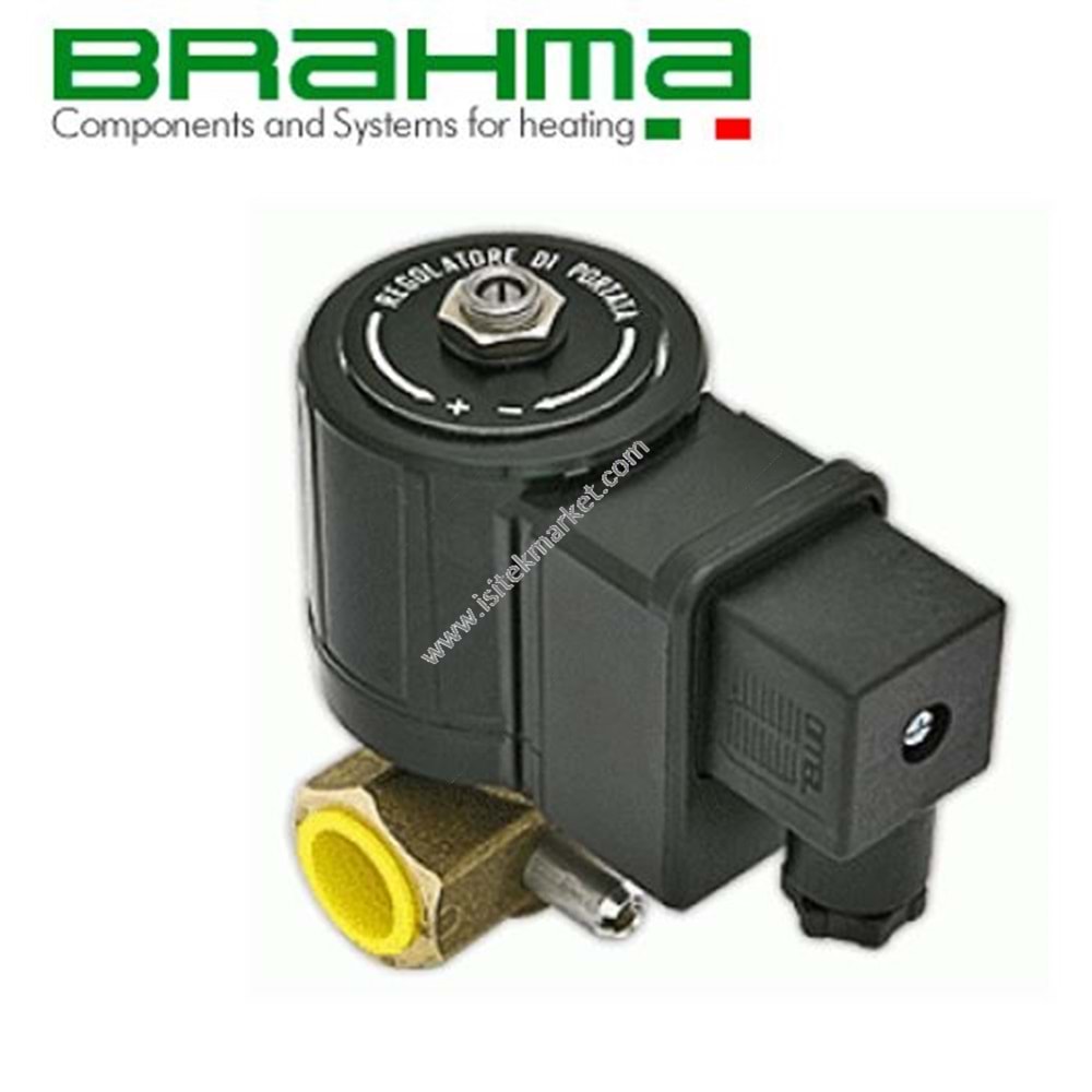 BRAHMA SELONOİD VALF 13763805 E6G*SRP10*1/2*GFD