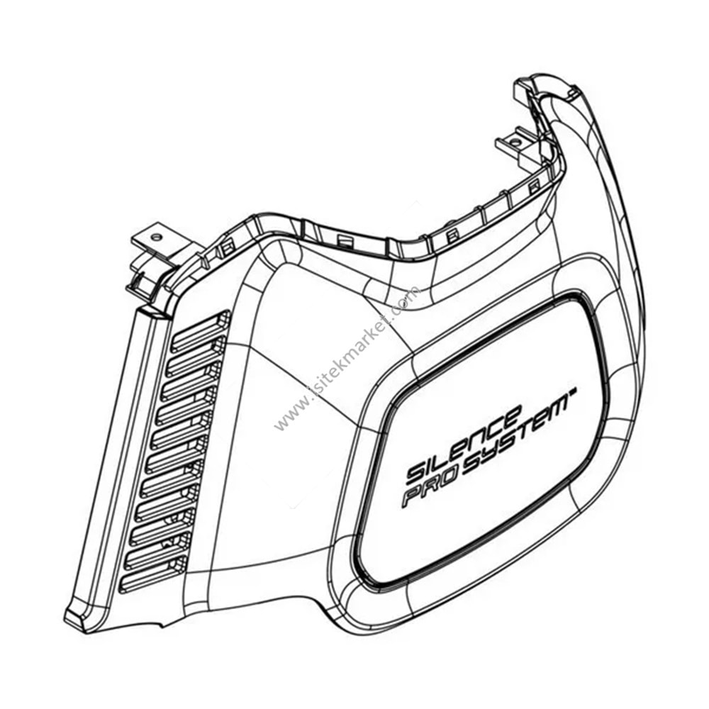 ELECTROLUX 140006480200 ELEKTRİKLİ SÜPÜRGE SİDE HOUSİNG (SOLDA)