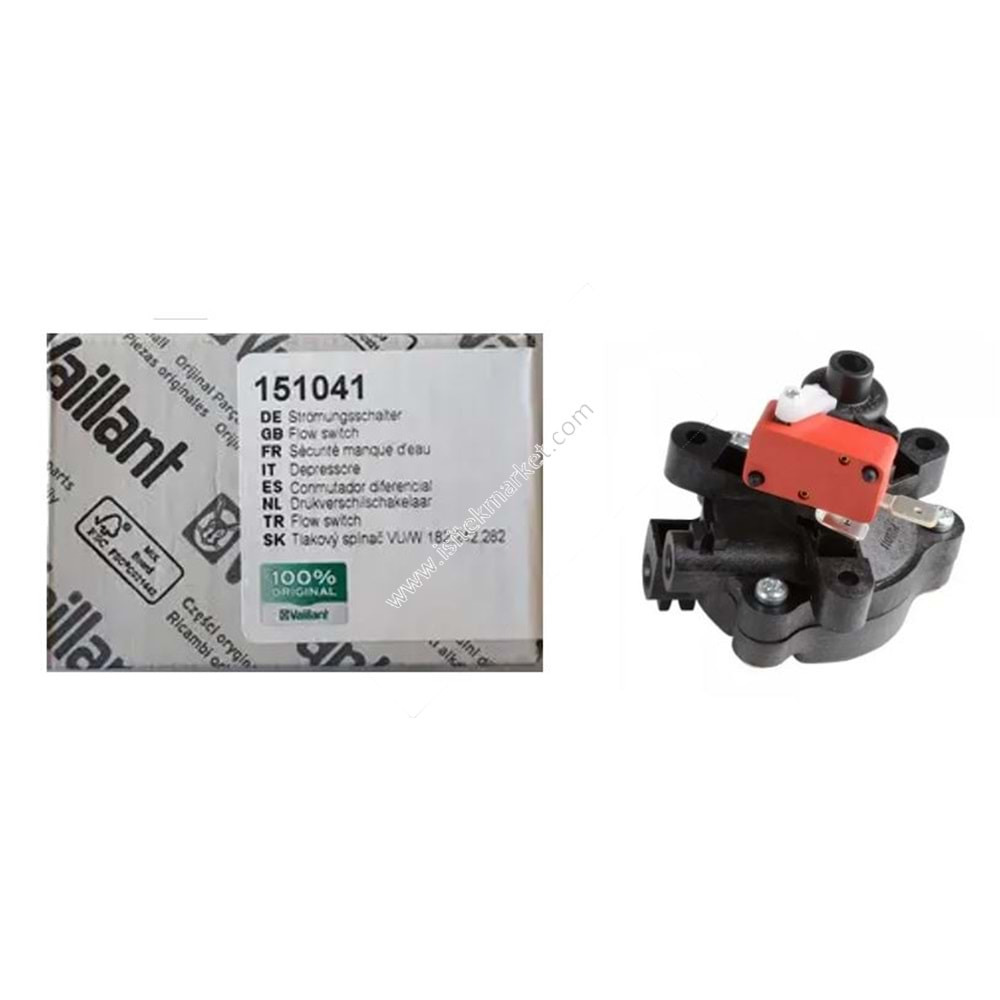 SU AKIŞ SWITCH VAILLANT 151041 THERMOBLOCK