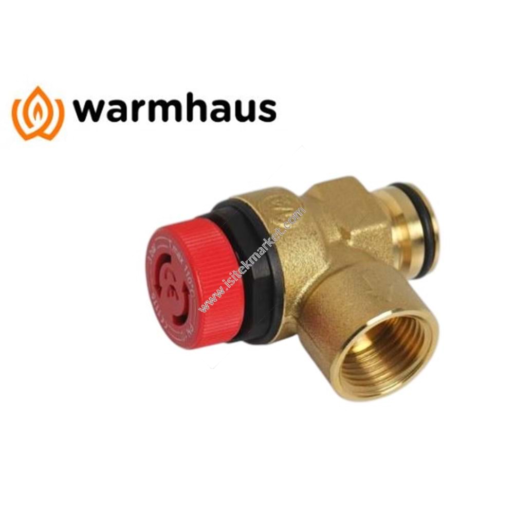 3 BAR EMNİYET VENTİLİ WARMHAUS 15311009000004