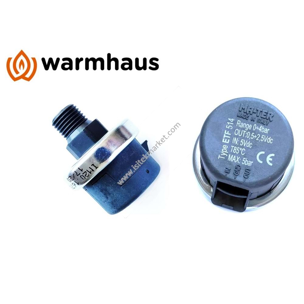 SU BASINÇ SENSÖRÜ WARMHAUS 15311011000007