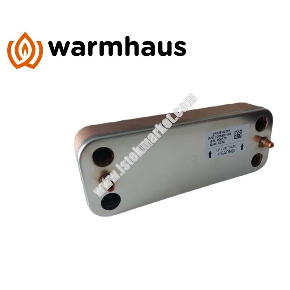 PLAKALI EŞANJÖR WARMHAUS 15311024000019 10 PLAKA