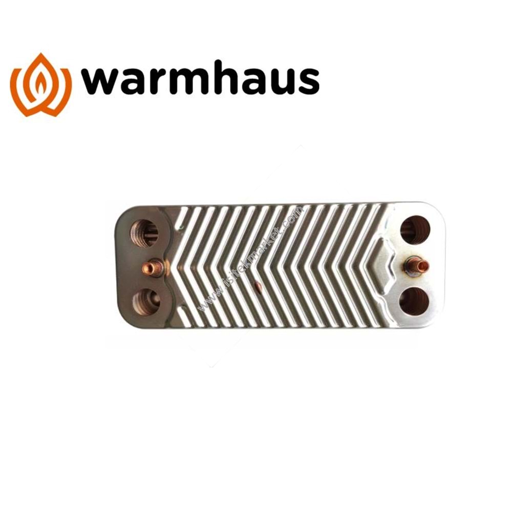 PLAKALI EŞANJÖR WARMHAUS 15311024000026 12 PLAKA