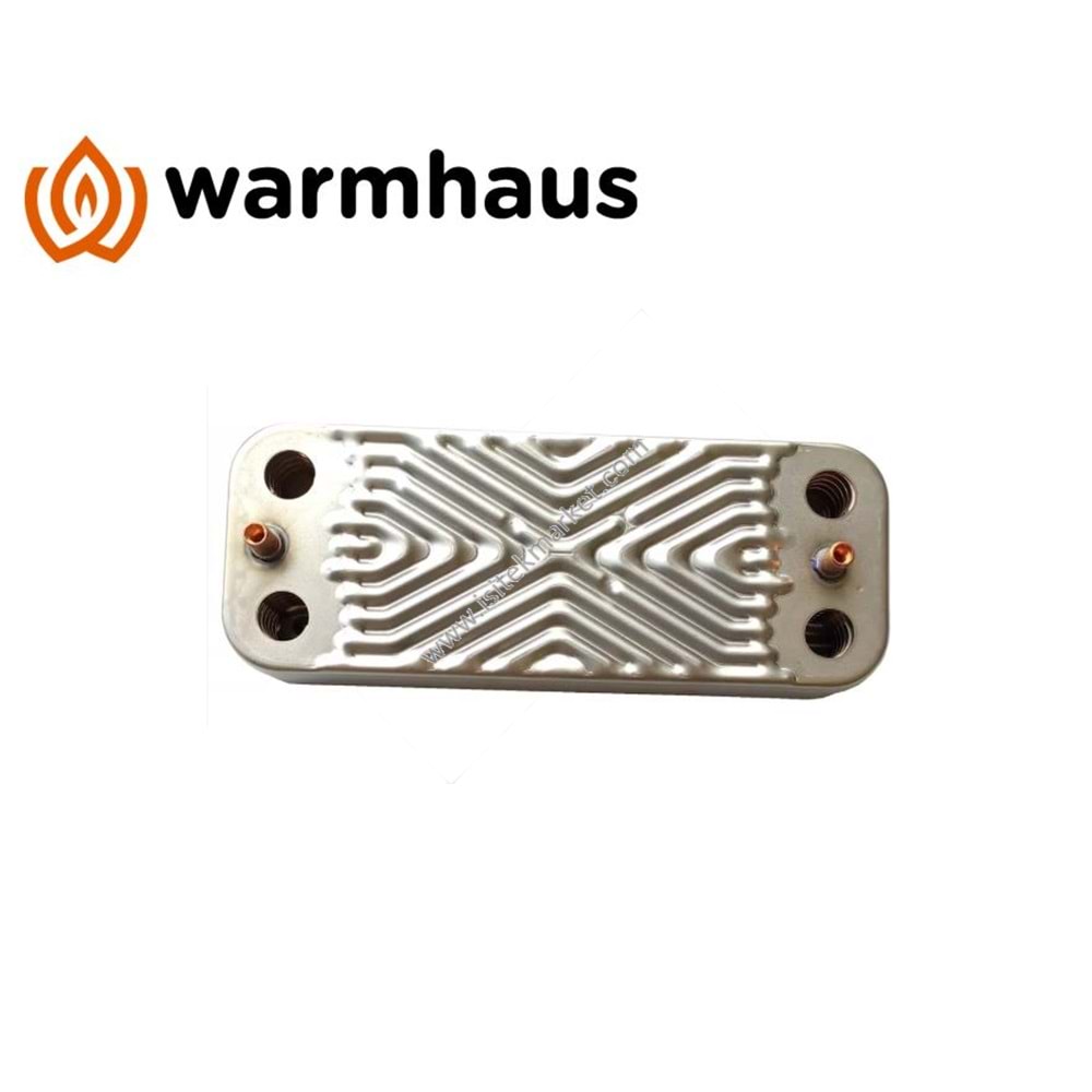 PLAKALI EŞANJÖR WARMHAUS 15311024000030 12 PLAKA