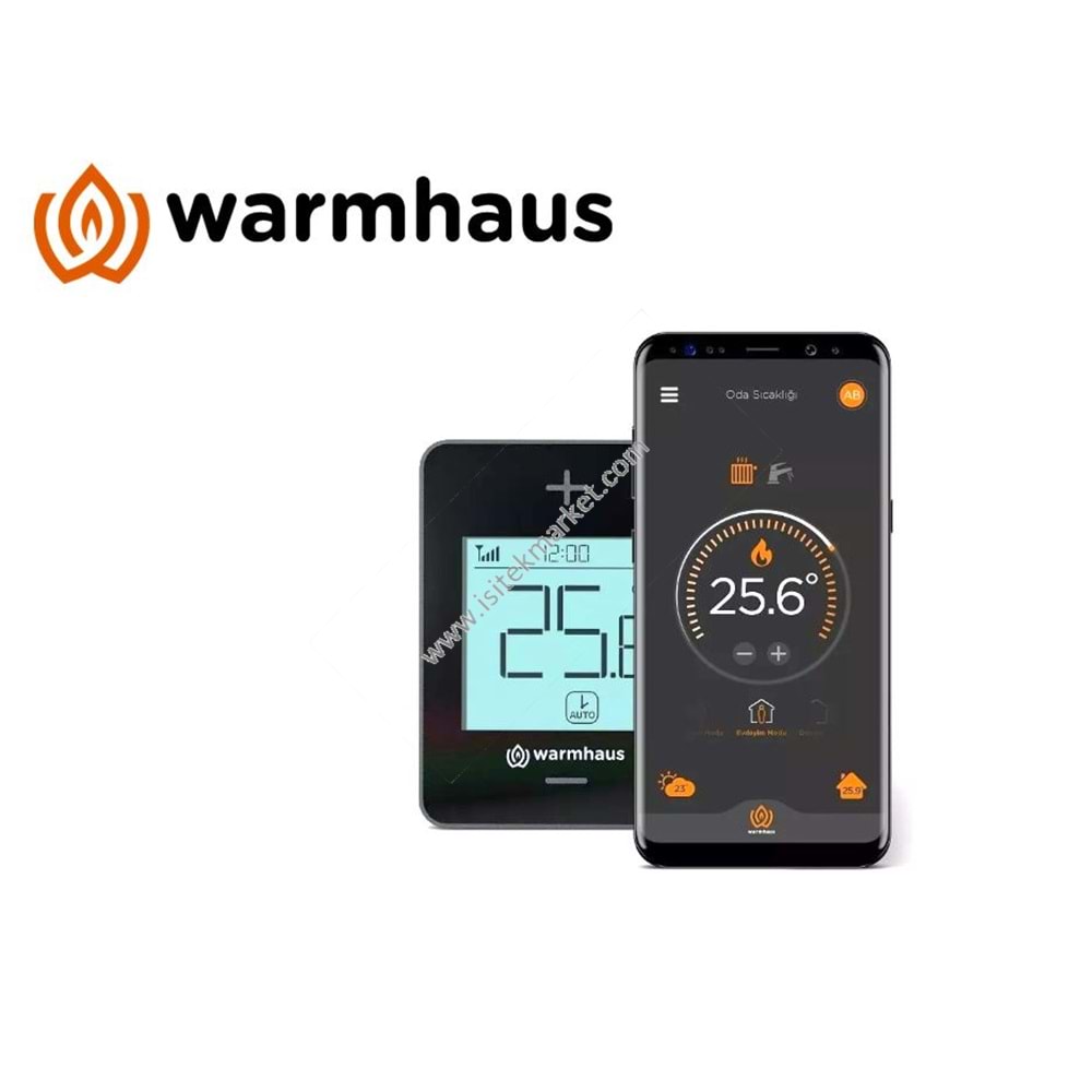 ODA TERMOSTATI WARMHAUS 15311660600008 Wi-Fi RecoWa