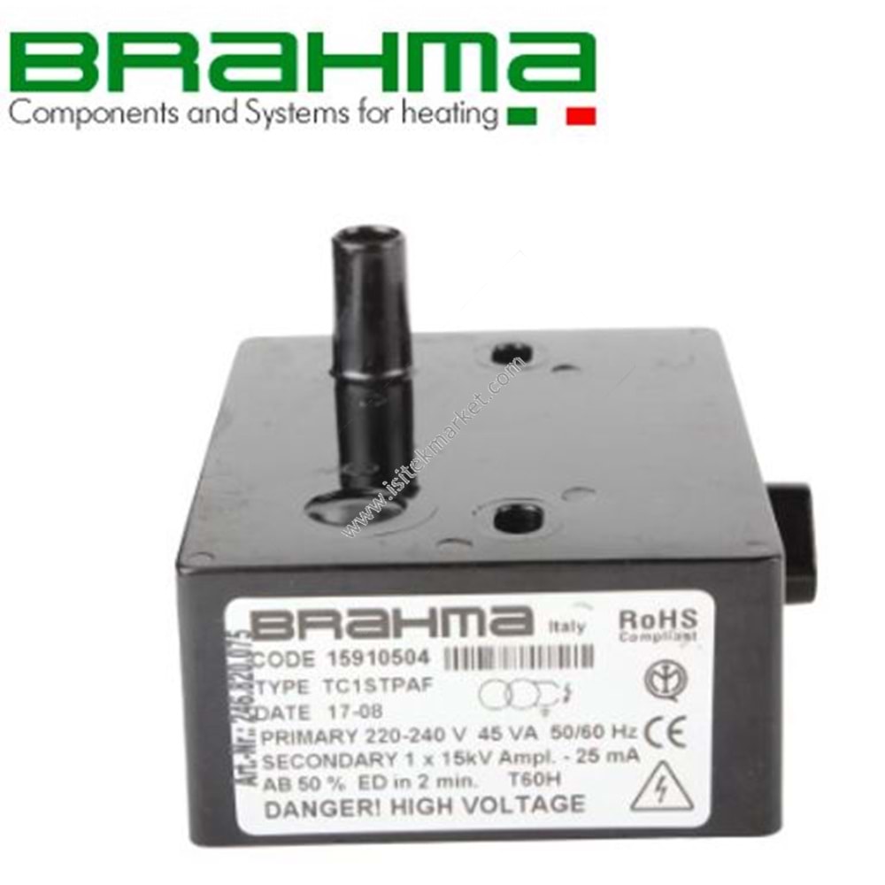 BRAHMA ATEŞLEME TRAFOSU 15910504 TC1STPAF