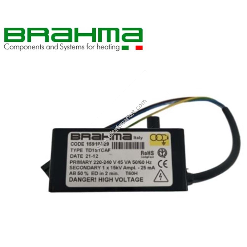 BRAHMA ATEŞLEME TRAFOSU 15910529 TD1STCAF