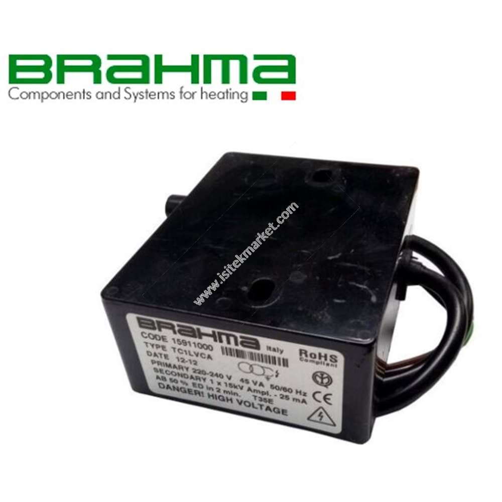BRAHMA ATEŞLEME TRAFOSU 15911000 TC1LVCA