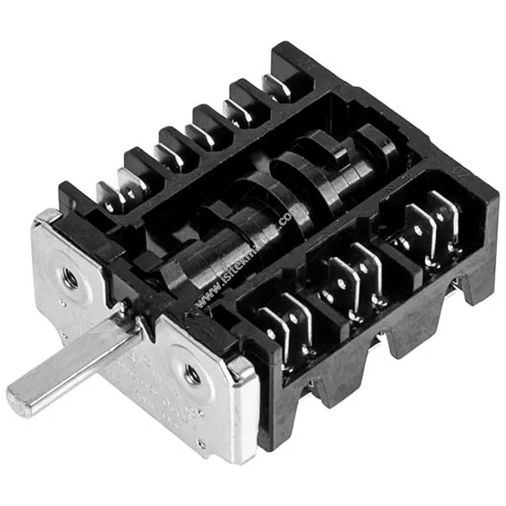 ELEKTRİKLİ SOBA BEKO 163100007 İÇİN YAKICI GÜÇ ANAHTARI (7 POZİSYON)