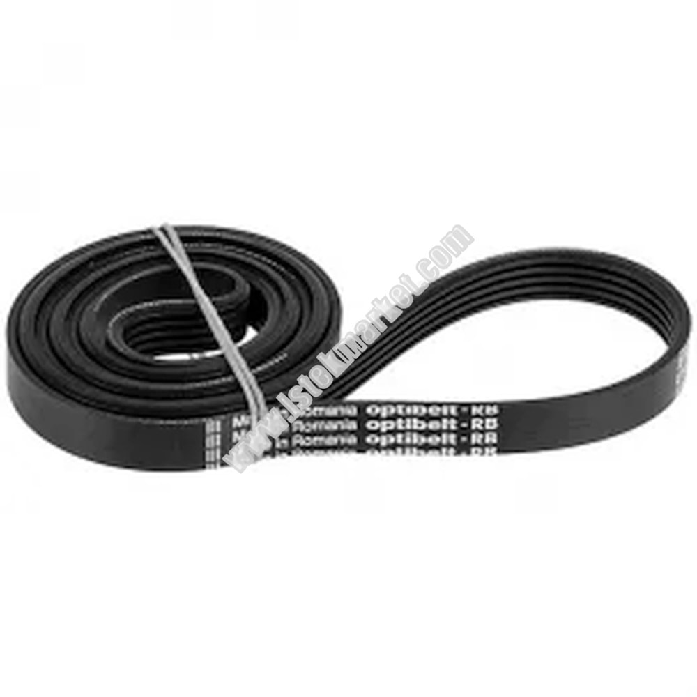 BELT FOR WASHING MACHINE 163936 MEGADYNE 1262J5 EL BLACK