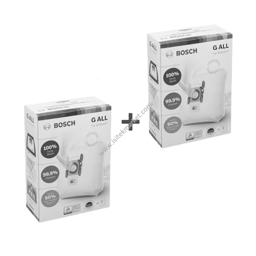 MİCROFİBER TOZ TORBASI SETI TIP G BBZ41FGALL VC BOSCH 17000940