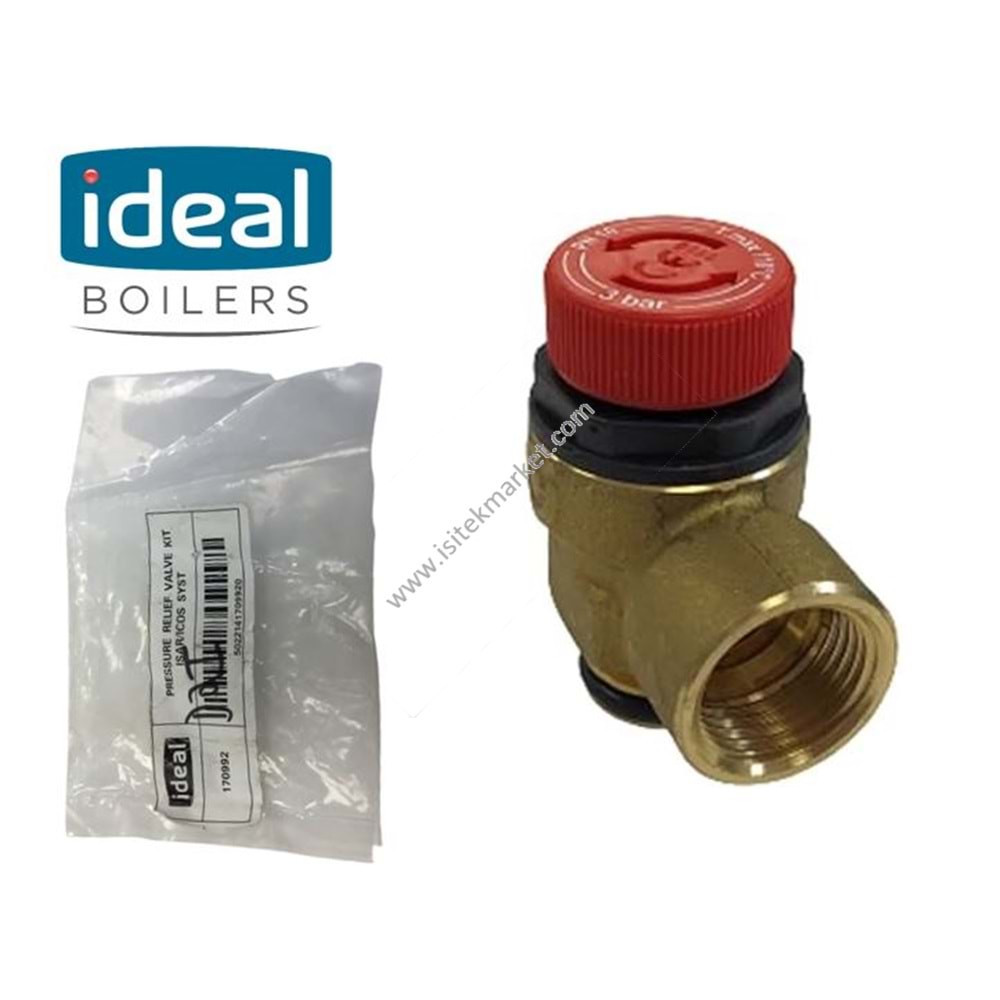 3 BAR EMNİYET VENTİLİ IDEAL 170992