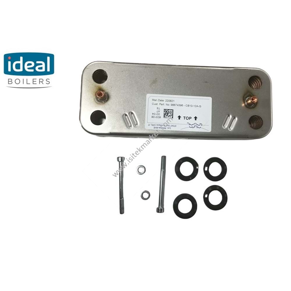 PLAKALI EŞANJÖR ZİLMET 17B1901226 12 PLK -148mm IDEAL 177529