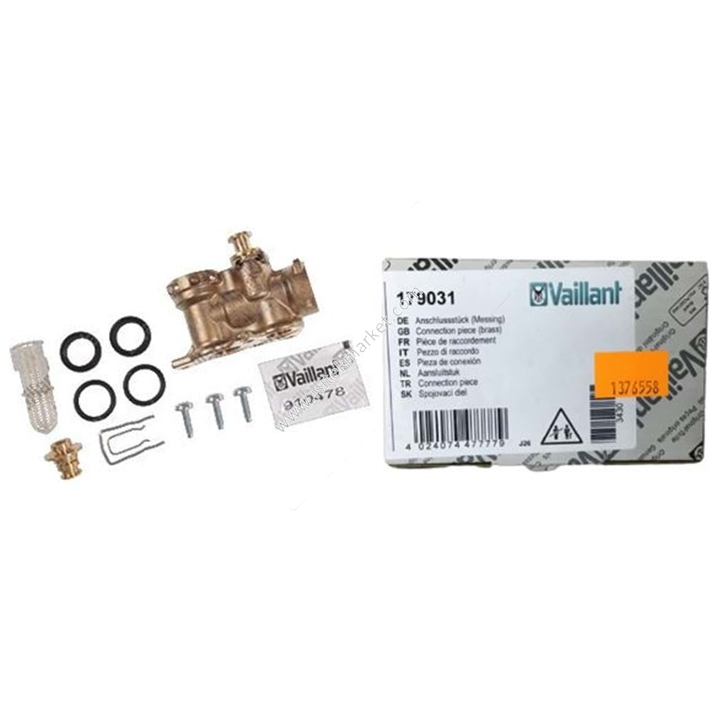 BAĞLANTI PARÇASI VAILLANT 179031 FİLTRE BLOĞU TURBOTEC PRO\PLUS, ATMOTEC