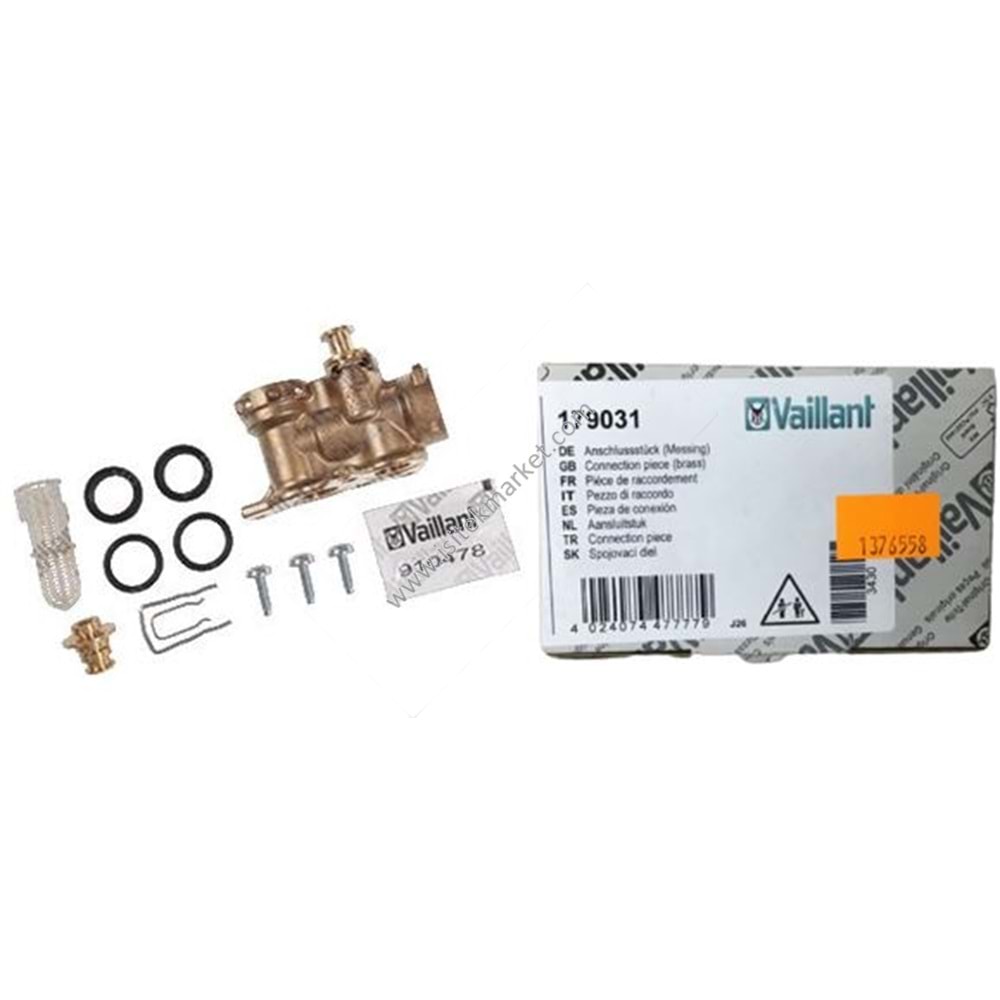 BAĞLANTI PARÇASI VAI 179031 FİLTRE BLOĞU TURBOTEC PRO\PLUS, ATMOTEC