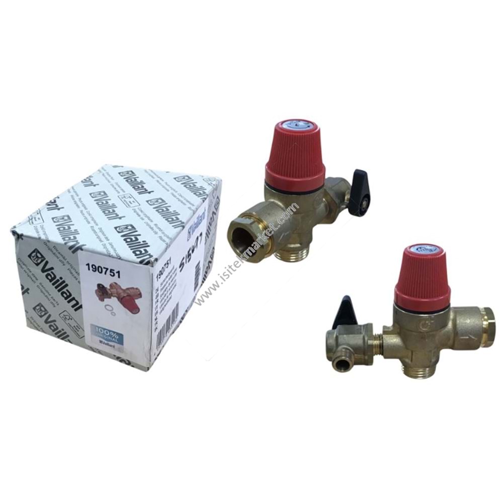 3 BAR EMNİYET VENTİLİ VAI 190751 ECOMAX