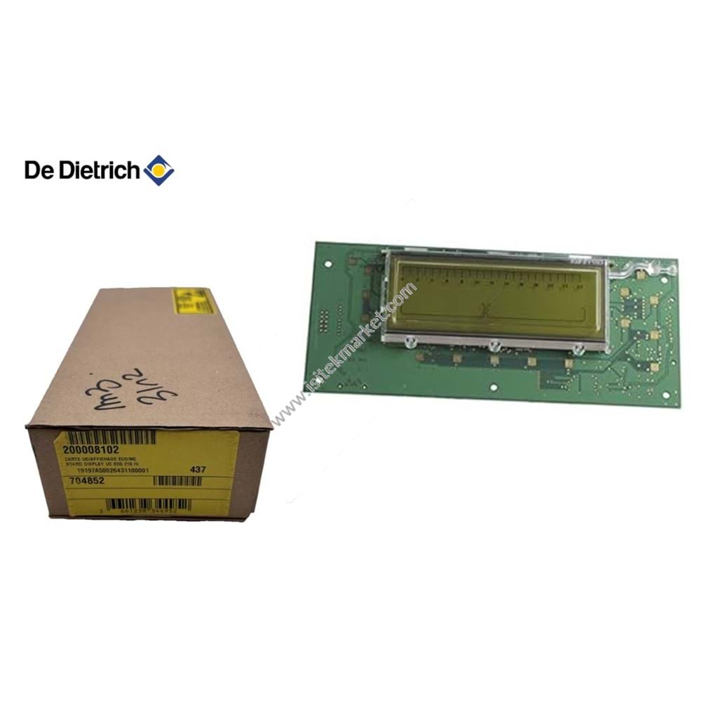 EKRAN KARTI DE DIETRICH REMEHA 200008102