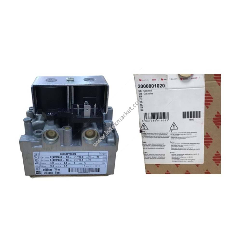SIT GAZ VALFİ SIT 830010 GLW 2000801020 0.830.010-30-34-35- TANDEM