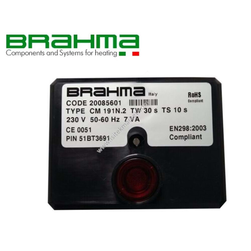 BRAHMA KONTROL ÜNİTESİ 20085601 CM 191 N.2