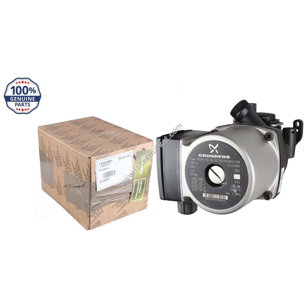 POMPA GRUNDFOS 15-50 75 W- BRT 20108820