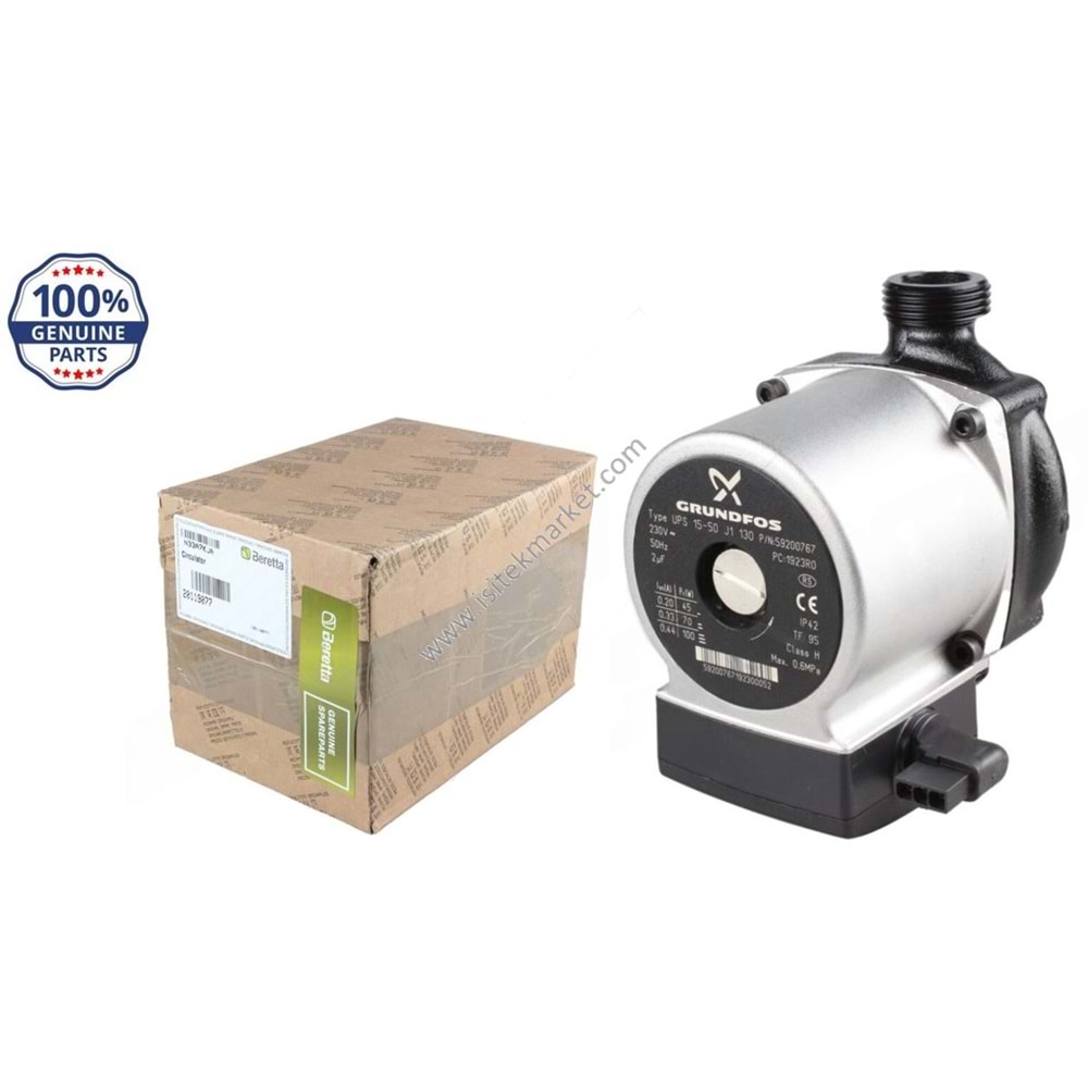 POMPA GRUNDFOS 15-50 100 W- BRT 20119077