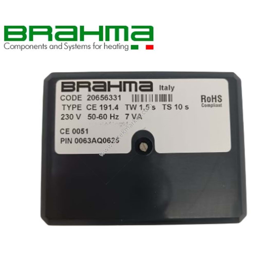 BRAHMA KONTROL KARTI 20656331 CE 191.4