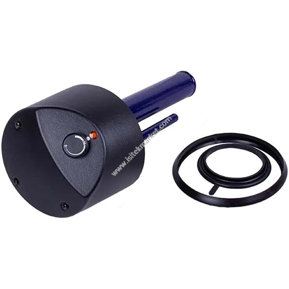 SU ISITICI ISITICI ELEMANI TERMOSTATLI DRAZICE 2110055 TPK 168-8 2200W L=400MM FLANŞ 195MM 1 SENSÖR TÜPÜ