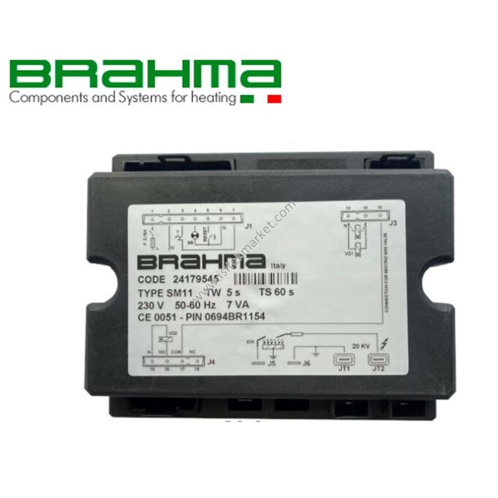 BRAHMA ATEŞLEME KARTI 24179545 SM 11