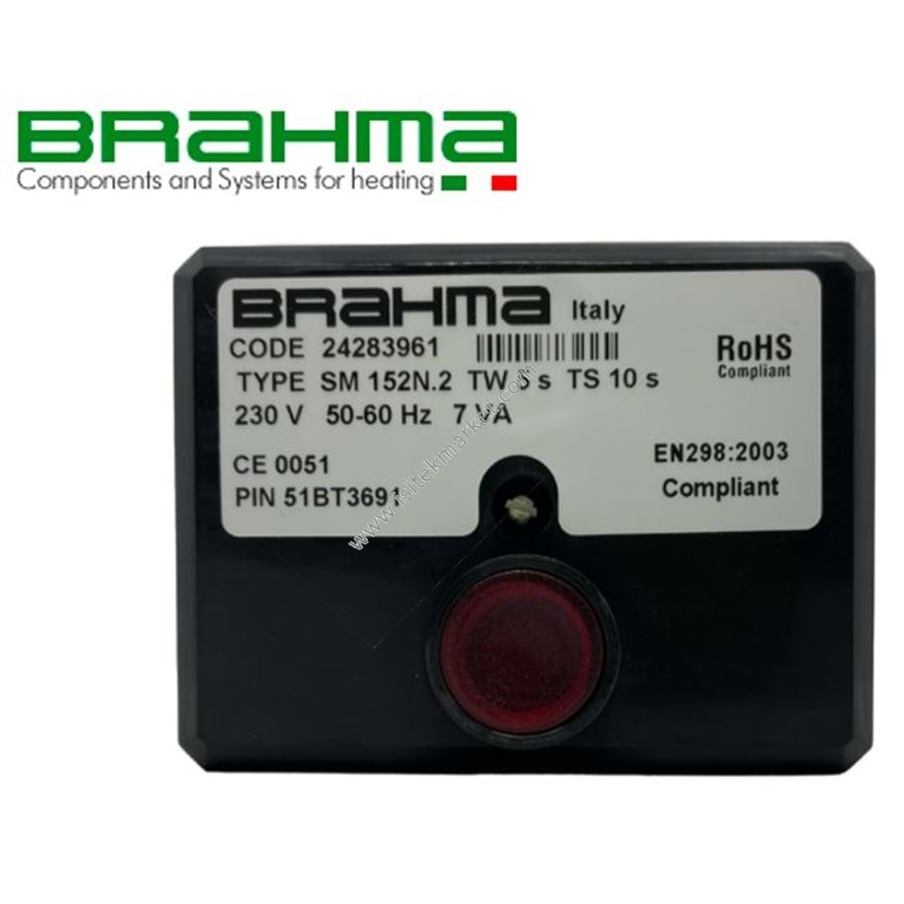 BRAHMA KONTROL KARTI 24283961 SM 152 N.2